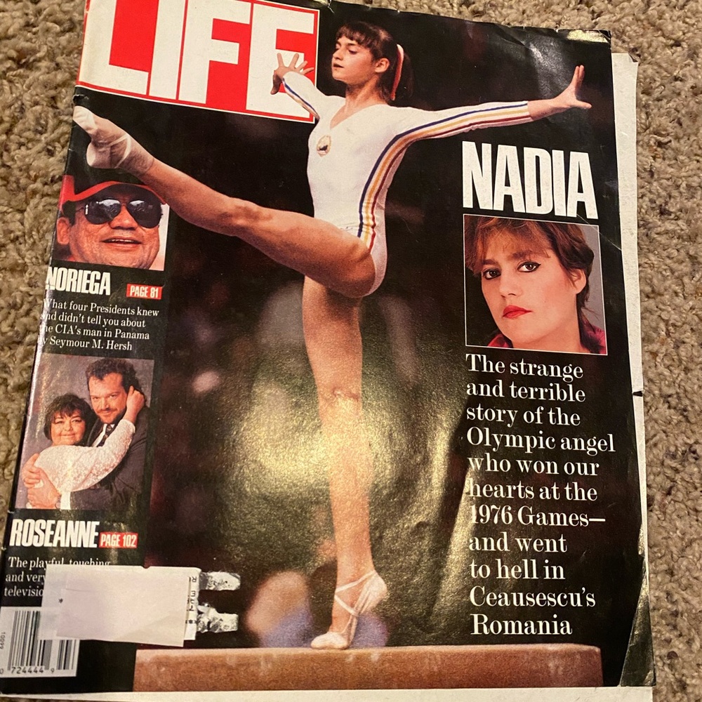 LIFE Magazine Nadia Comenici Cover